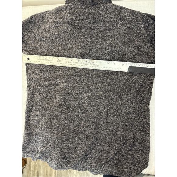 Barefoot Dreams Heather Charcoal Gray CozyChic Lite Cardigan Minimalist Hygge M - Picture 7 of 11